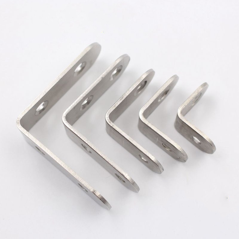Log Cabin Ringan L Bentuk Kanan Angle Bracket Fastener