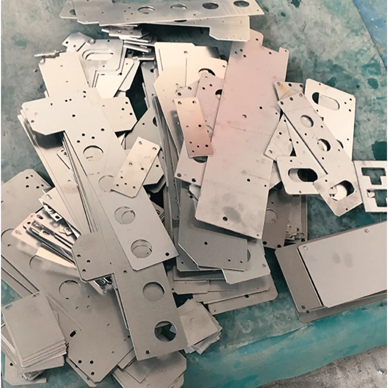 Bagean Lembaran Logam Bagian Pemotongan Laser Stainless Steel
